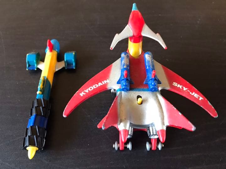 超合金　キョーダイン　PA-69 PA-70 グランカー　スカイジェット　当時物