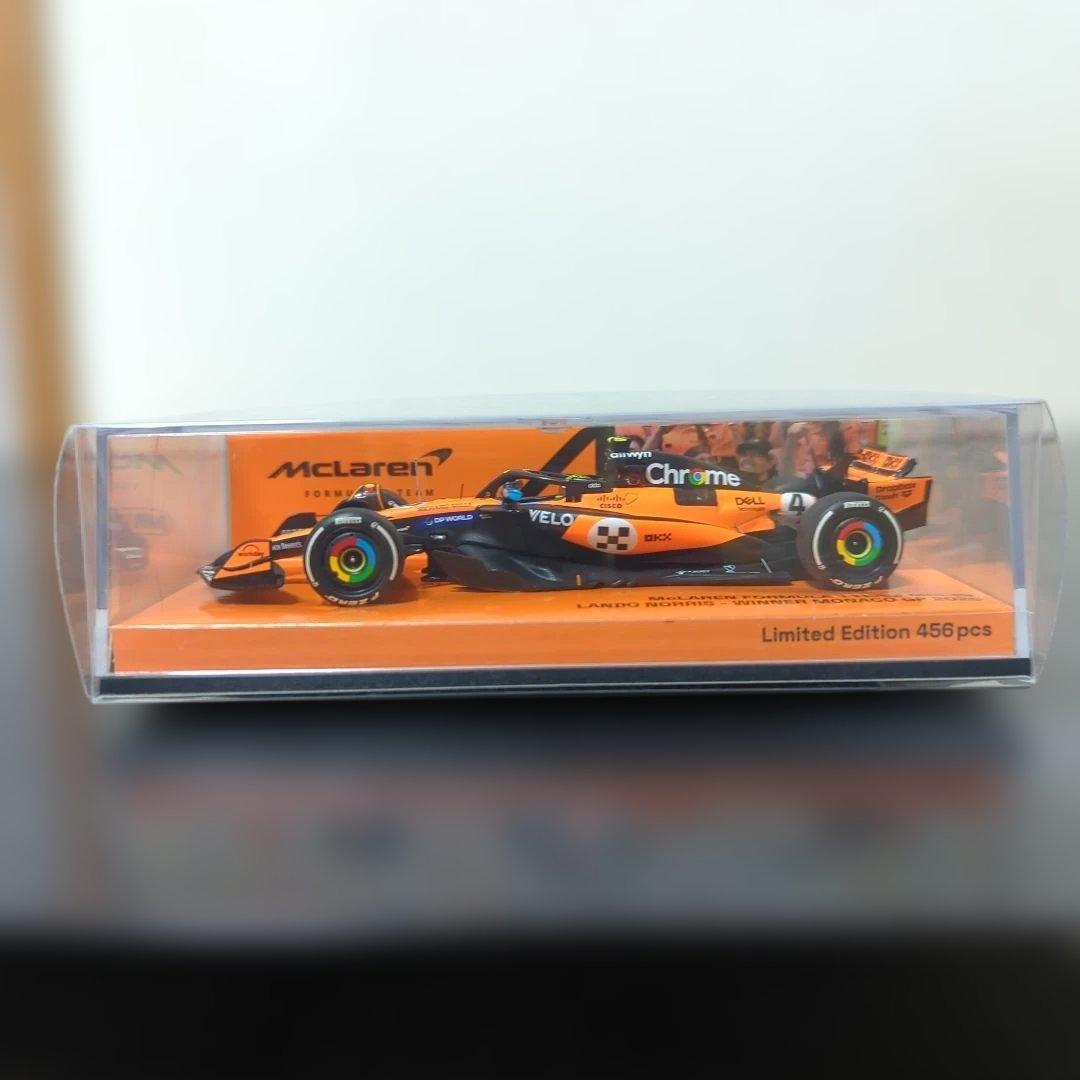 ミニチャンプス1/43　2025年モナコ　ランドノリス