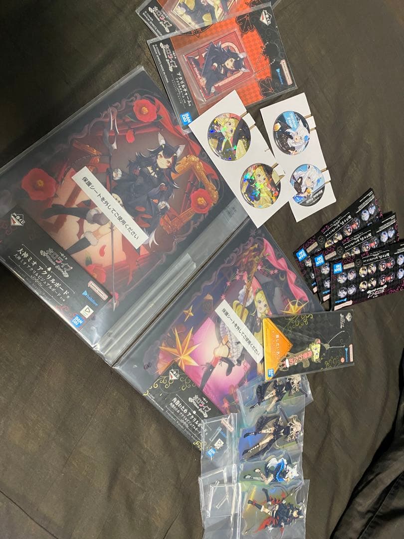 一番くじ ホロライブ 獅白ぼたん 角巻わため フィギュア2体セット