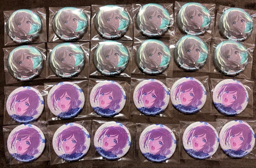 学マス 姫崎莉波 缶バッジ Howling over the World