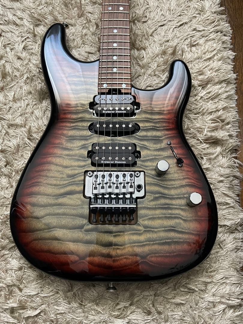 ギター charvel mj san dimas qm