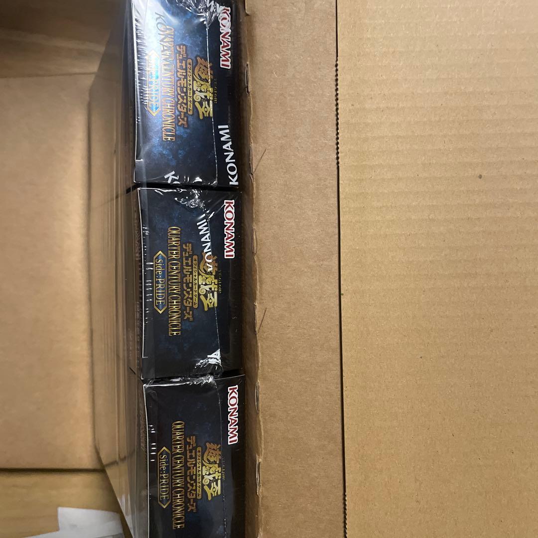遊戯王クォーターセンチュリークロニクル　side:pride　3BOXまとめ売り