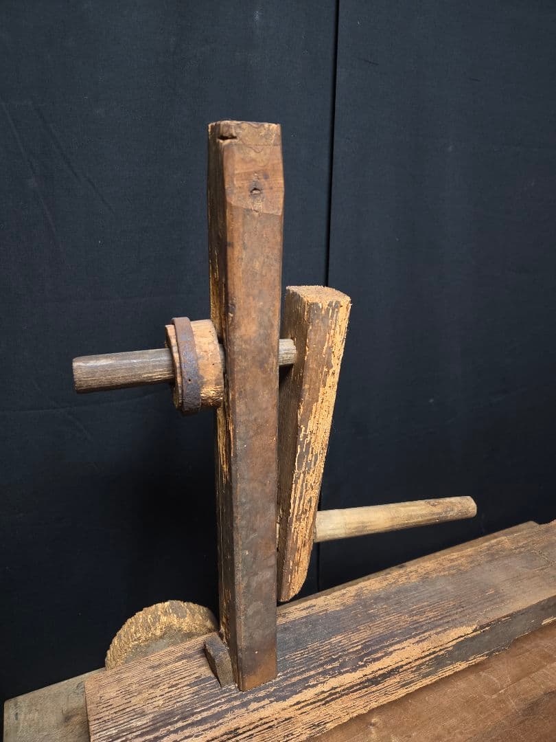 木製三輪車(一部鉄あり)のスペシャルオブジェ古物骨董古道具