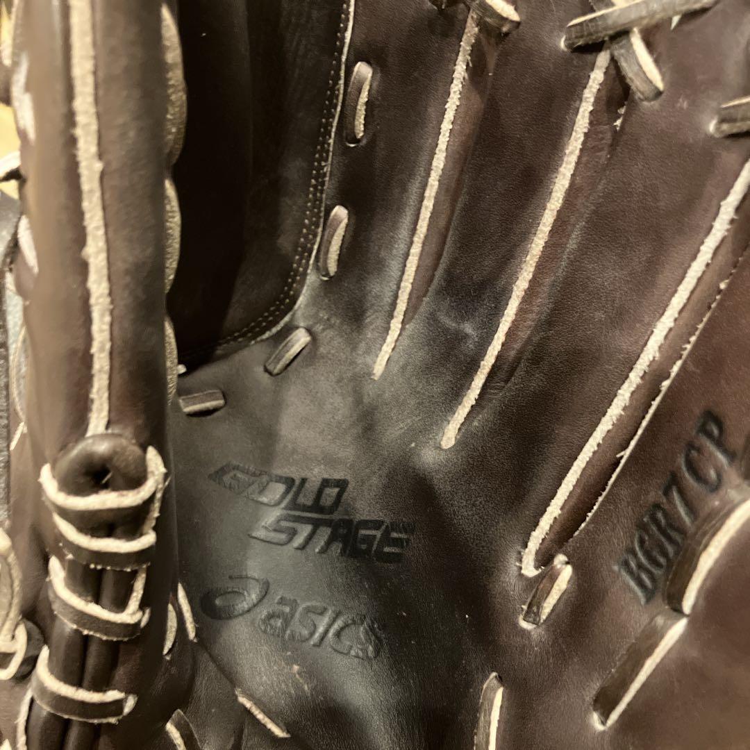 【美品】アシックス　asics ゴールドステージ　軟式投手用