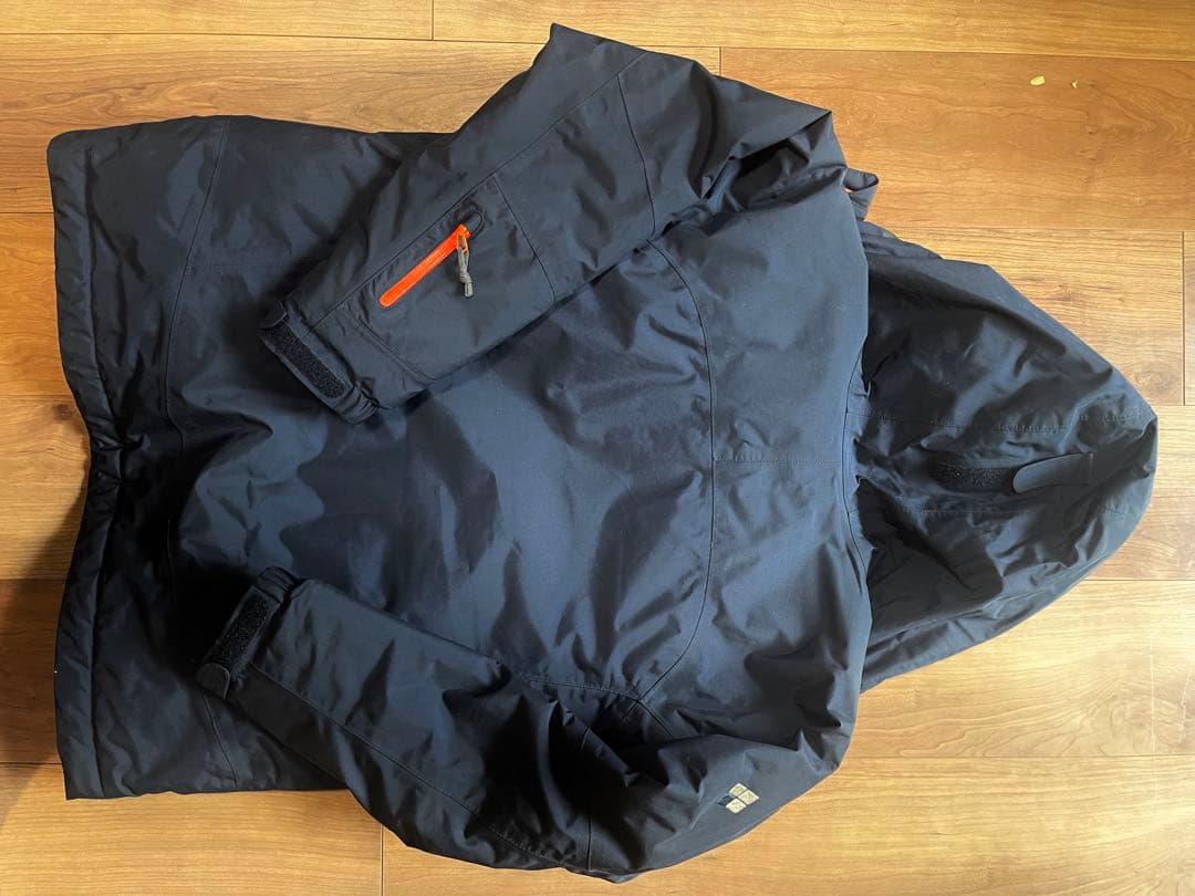 montbellスキーウェア上下セット /150/ネイビー/オレンジ