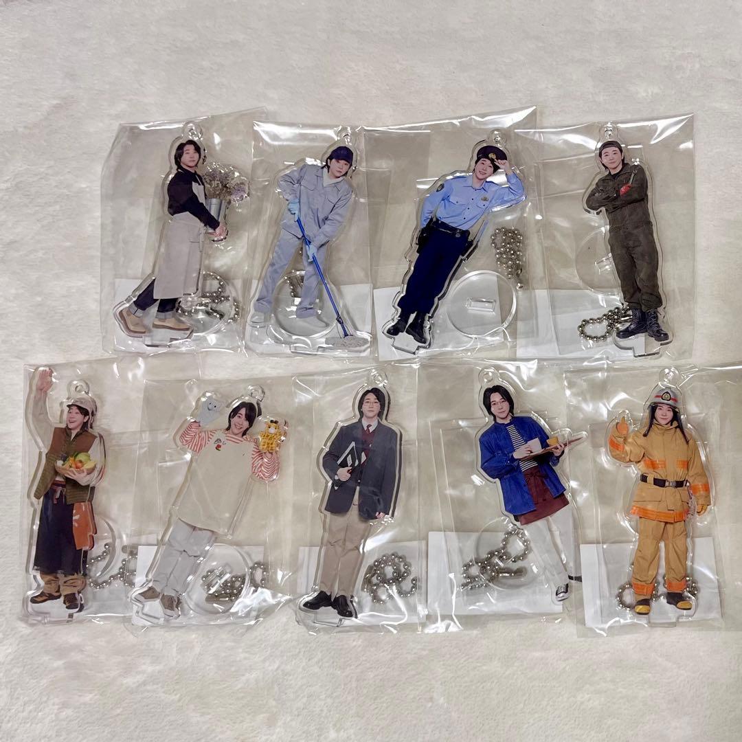 Mrs. GREEN APPLE ライラック　アクリルキーホルダー　9つセット