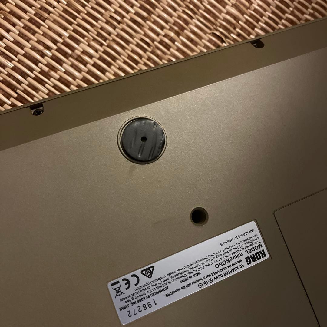 最終値下げKORG micro KORG シンセサイザー　マイクロコルグ