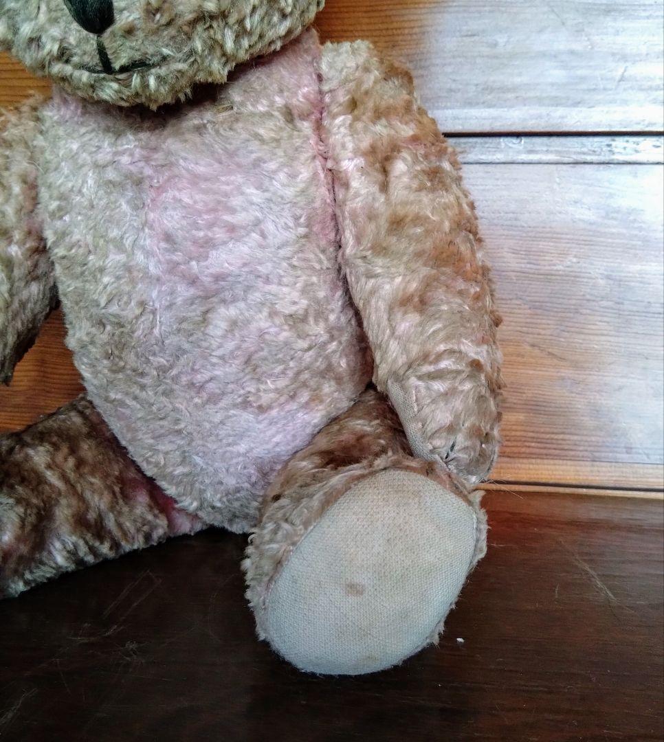 ビンテージのテディベア　イギリス　ぬいぐるみ アンティーク　レア