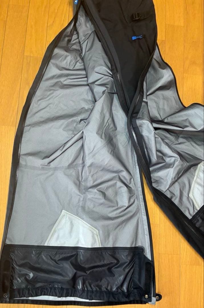 モンベル ドロワットパーカー、パウダートラック ビブ XSサイズ美品