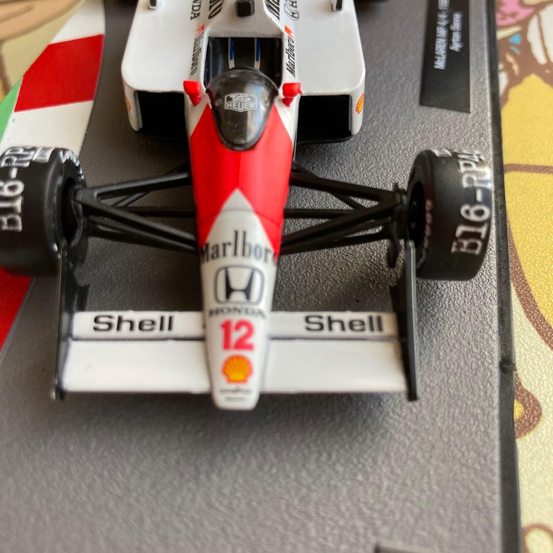 ミニカー McLaren MP4/4 1988 Ayrton Senna 1/43