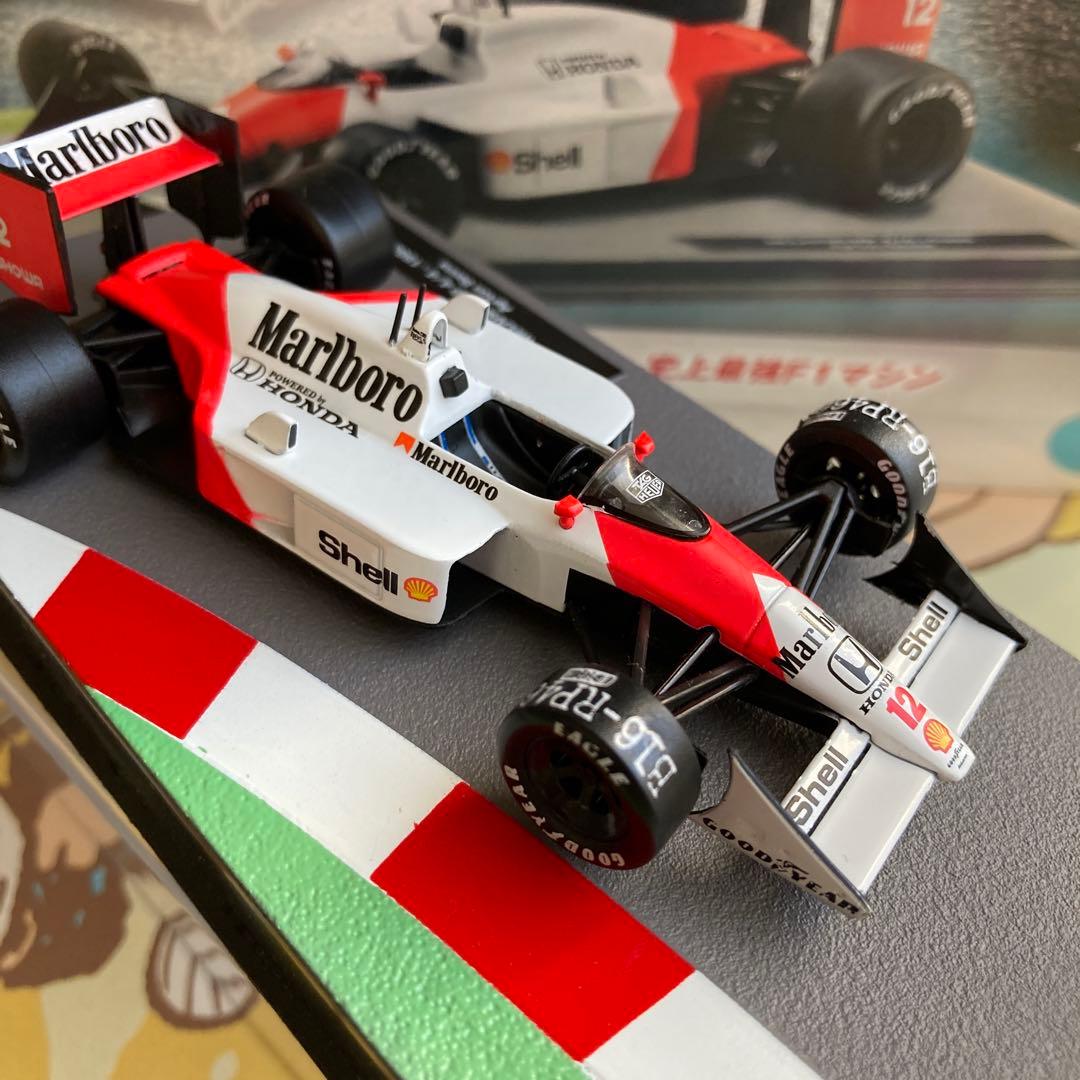ミニカー McLaren MP4/4 1988 Ayrton Senna 1/43