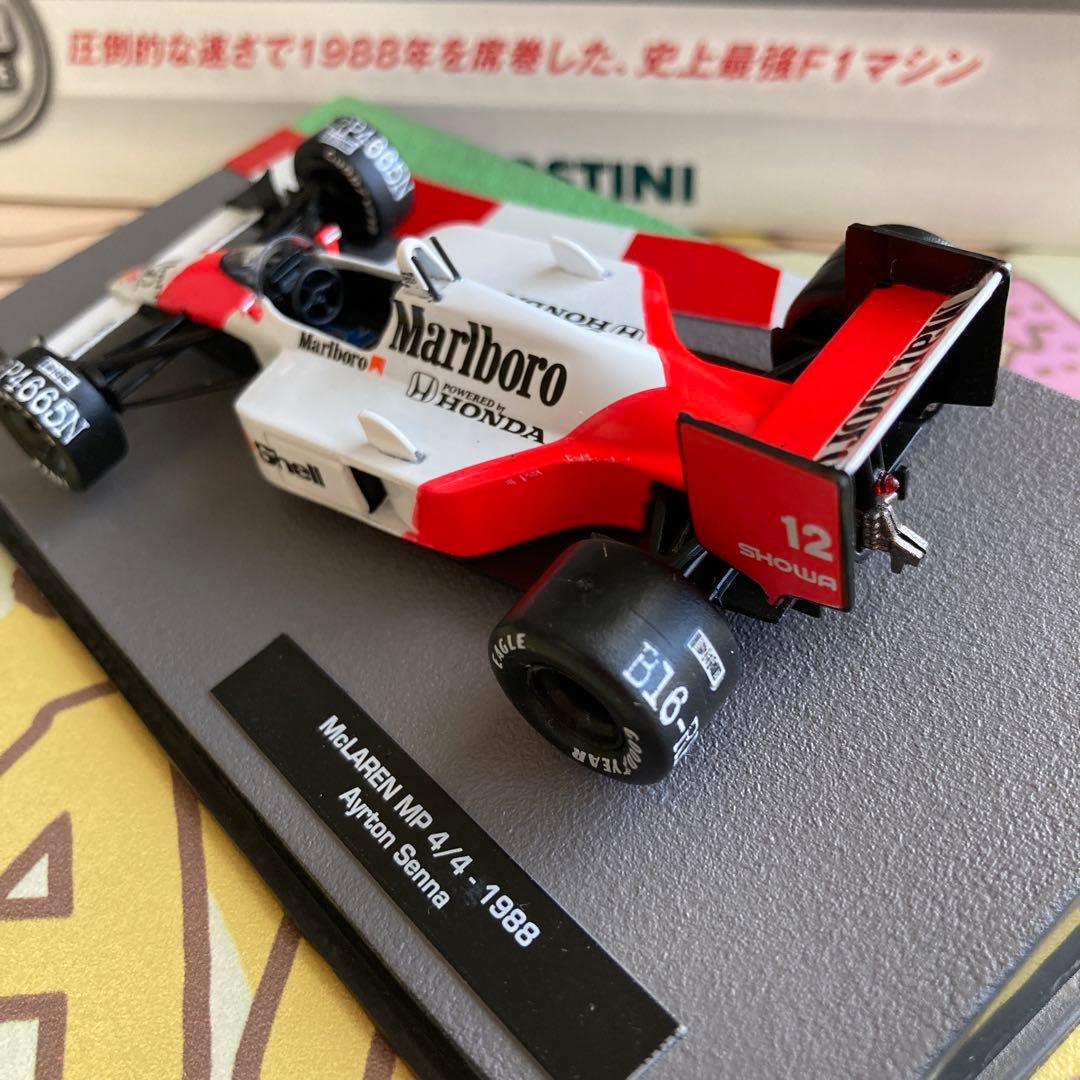 ミニカー McLaren MP4/4 1988 Ayrton Senna 1/43