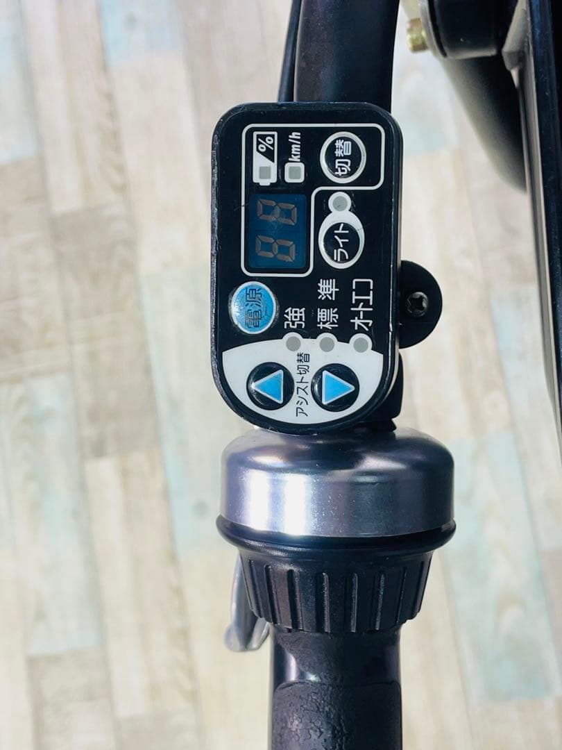 ★2653ブリヂストン8.9アンペア 20インチ子供乗せ電動アシスト自転車