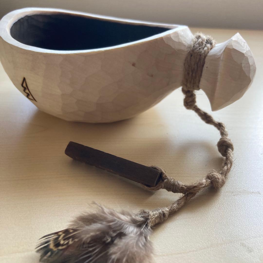 特注品【新品】ソウルオブシベリア　ボウルタイプ　大容量　ククサ　No.9011