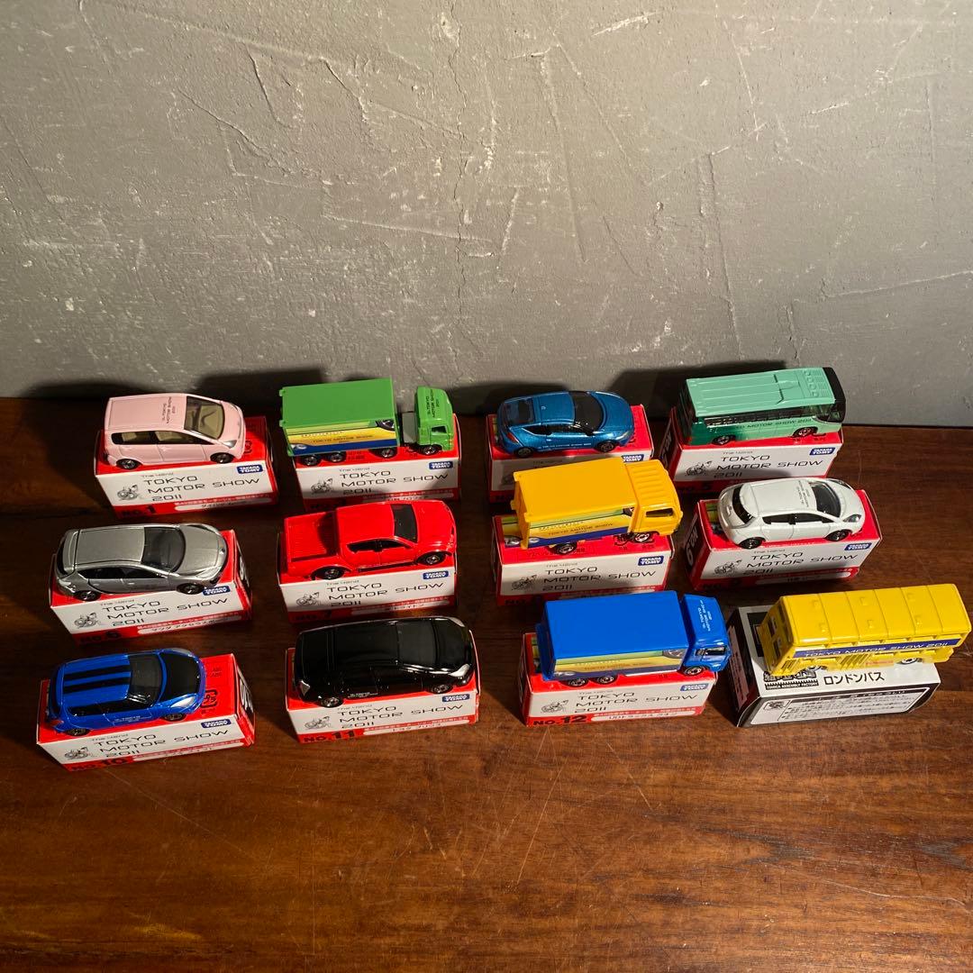 東京モーターショー開催記念トミカ 12台 箱付き未使用品