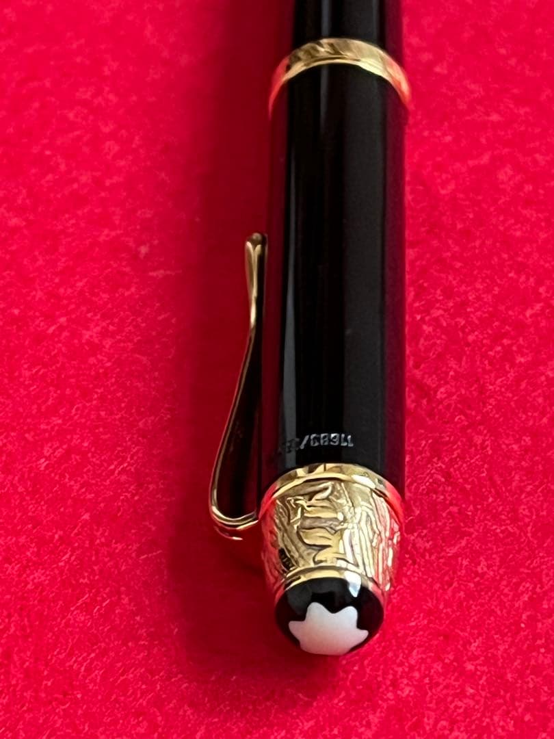 モンブランボールペン 作家シリーズ 1995年ボルテール❗️入手困難‼️
