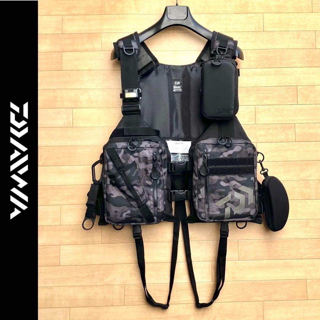 極美品 ダイワ フローティングベスト ライフジャケット ゲームベスト