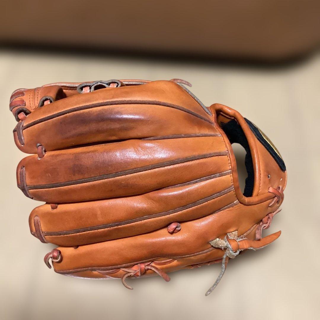 希少　ミズノプロ　硬式　内野手　グローブ