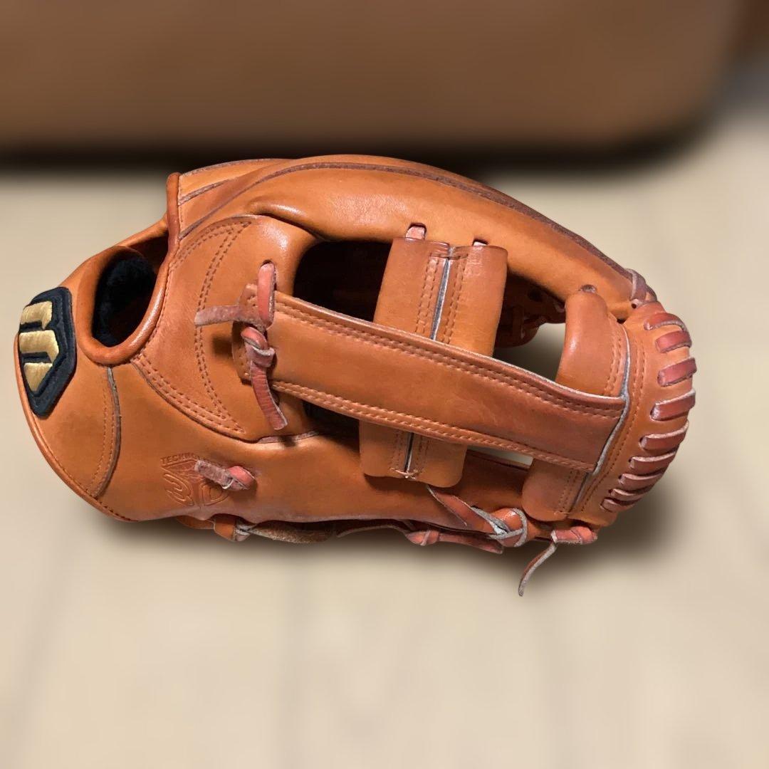 希少　ミズノプロ　硬式　内野手　グローブ