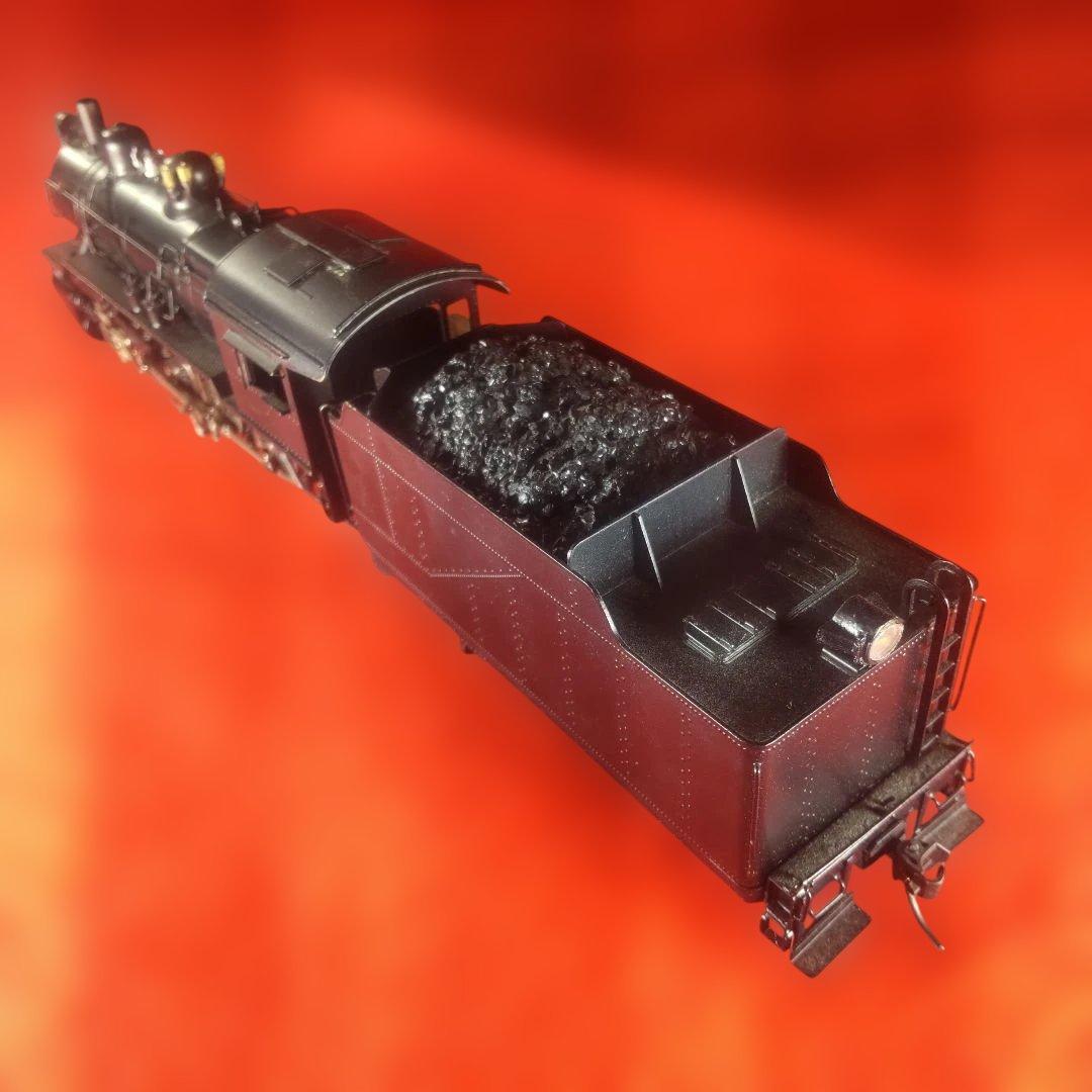 Ｄ型外国蒸気機関車、動作確認済み、HOゲージ