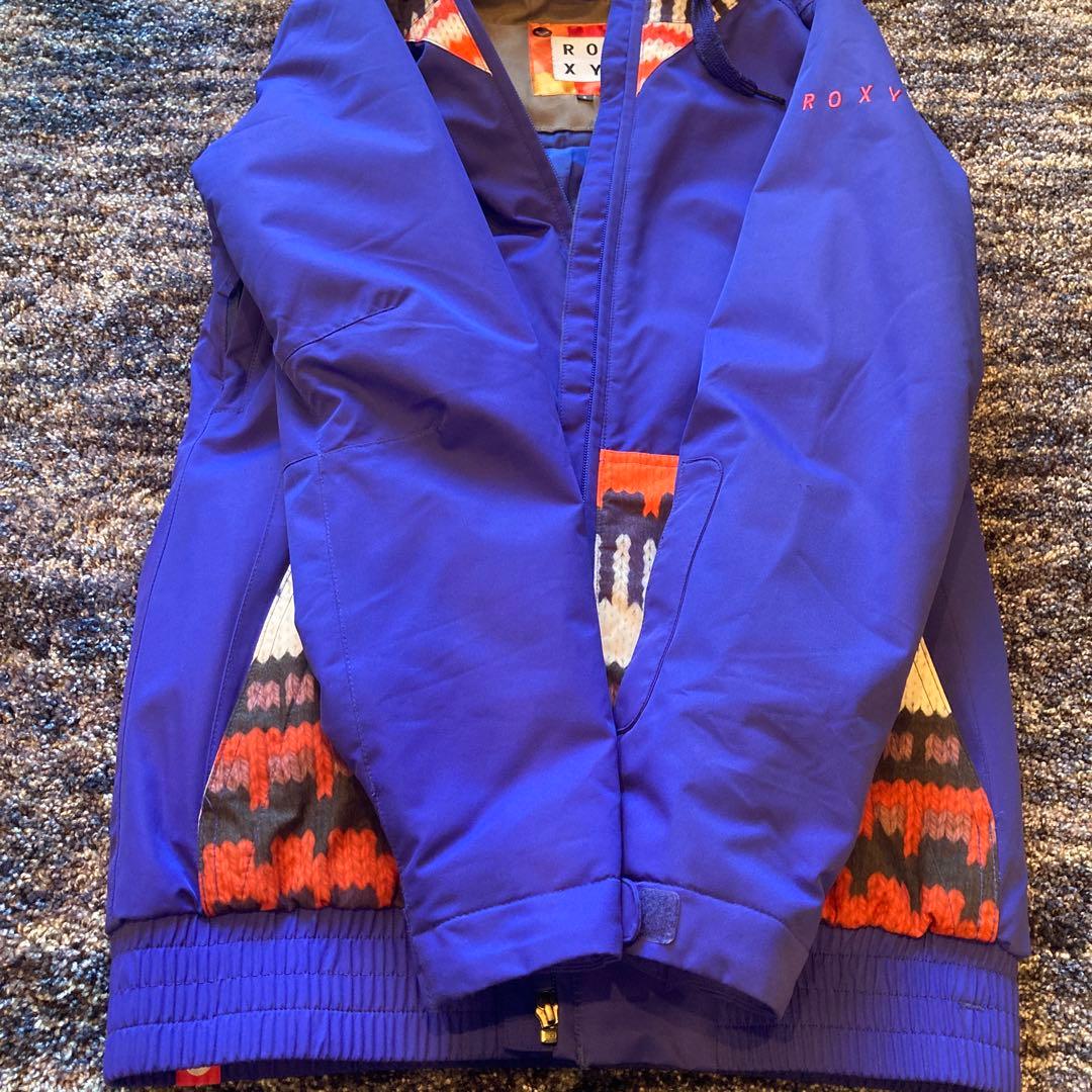 ROXY 青ジャケット スキーウェア(女性用)160cm