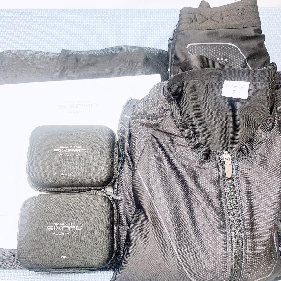ほぼ未使用✨️シックスパッド パワースーツ トップ ヒップ レッグ ベルト