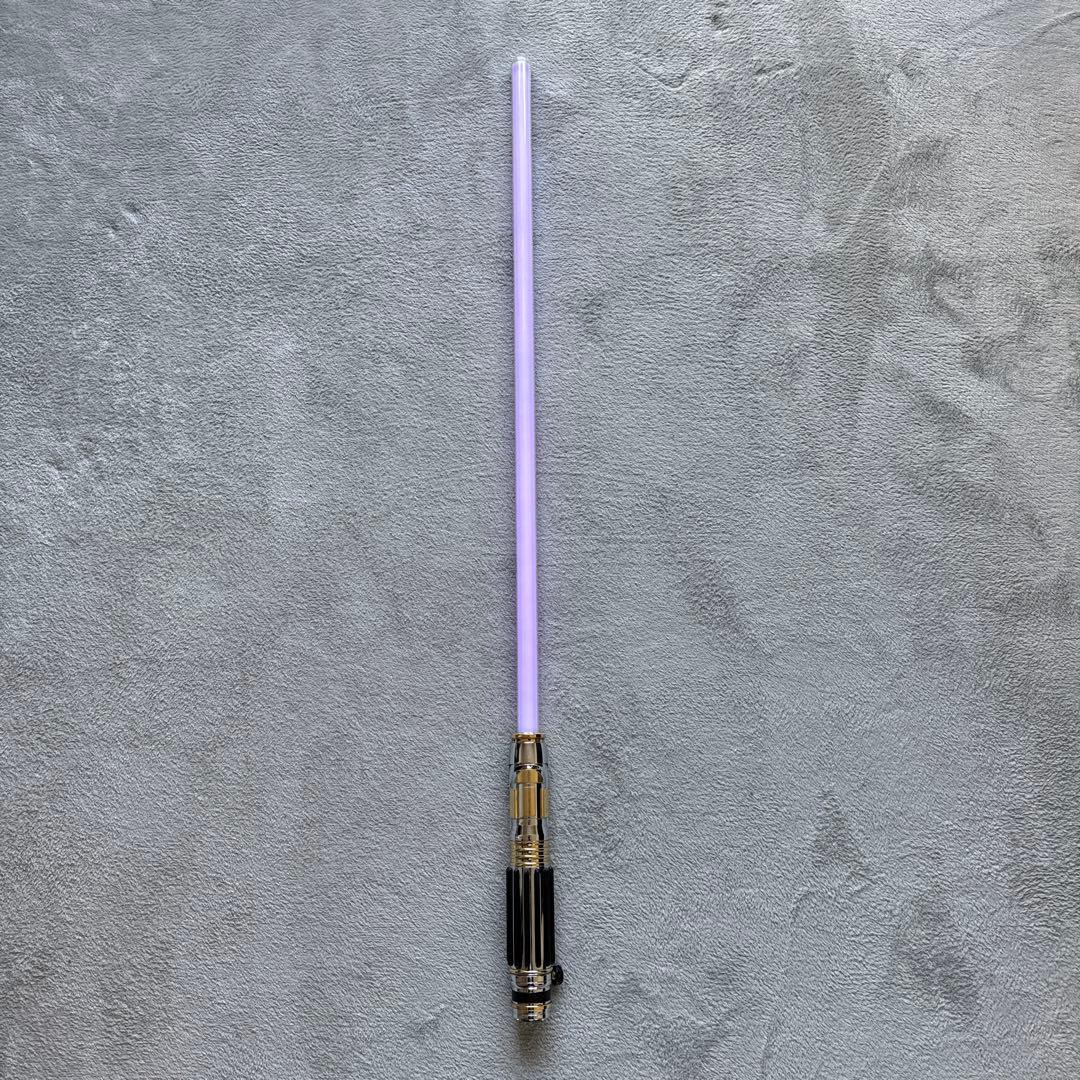希少 マスターレプリカ FXライトセーバー 紫 メイスウィンドウ スターウォーズ
