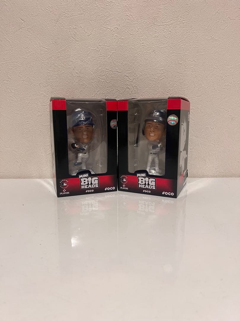 【新品未開封】世界限定１万品 大谷翔平 ミニ ボブルヘッド ホームユニフォーム