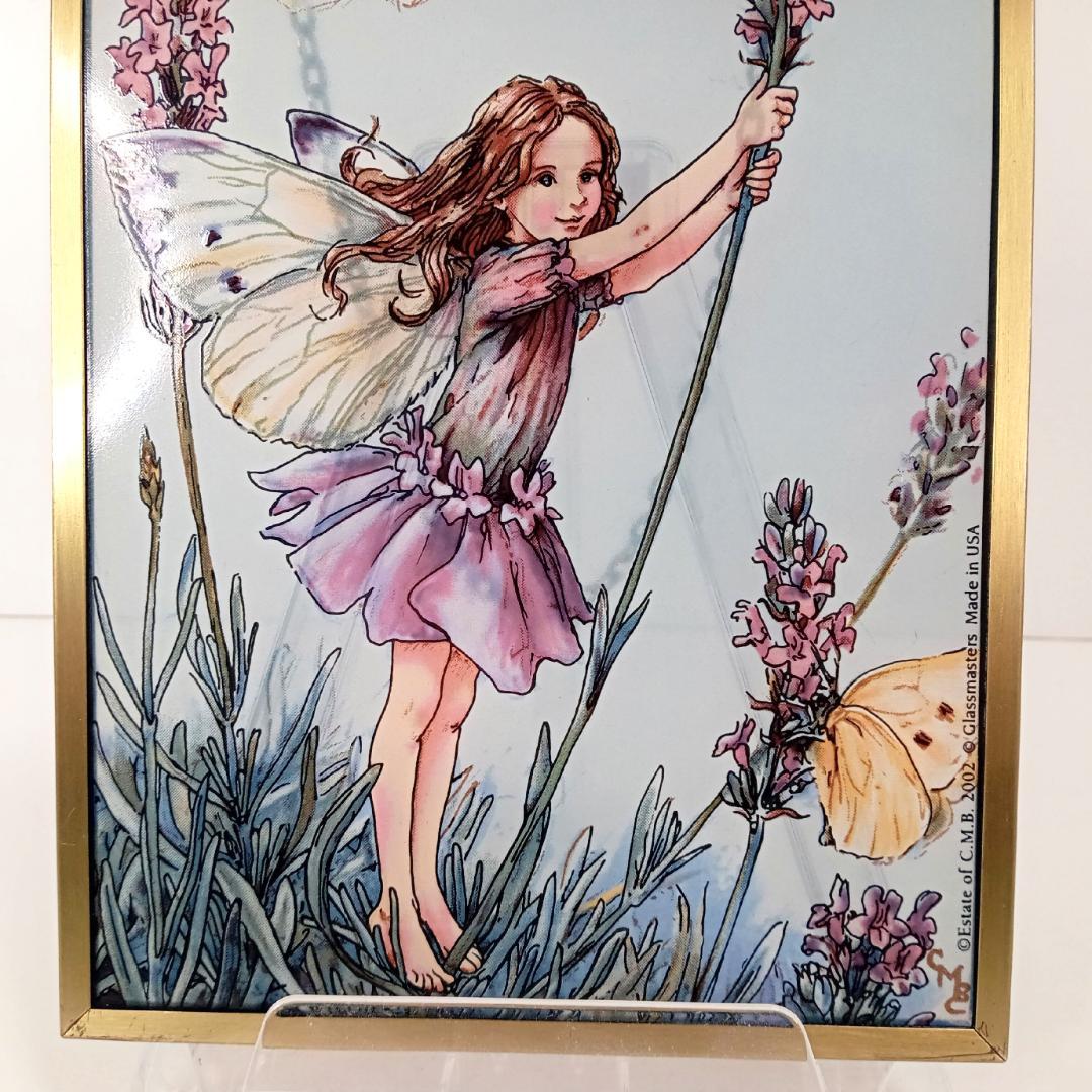 メアリーバーカー ステンドグラスLavender Fairyグラスマスターズ社