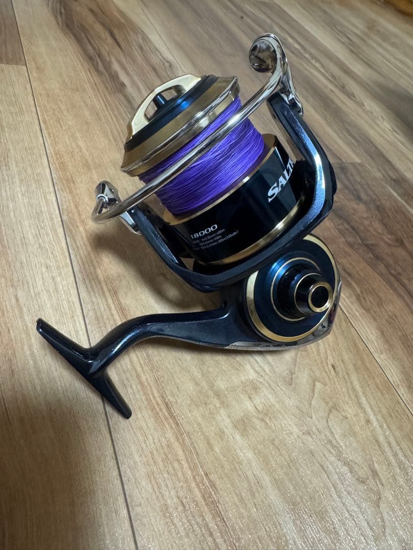 20ソルティガ180000h バリバスPe8号ヒラマサチューン