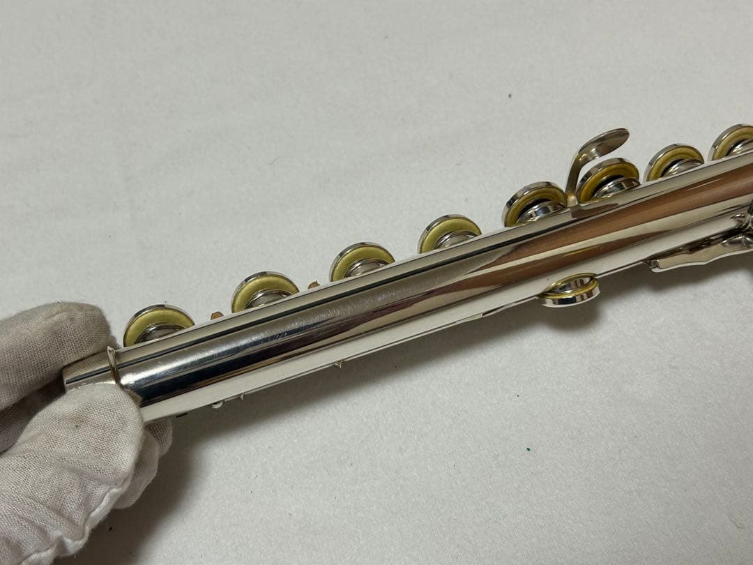 【工房リペア済み】Pearl フルート SS-98 総銀製