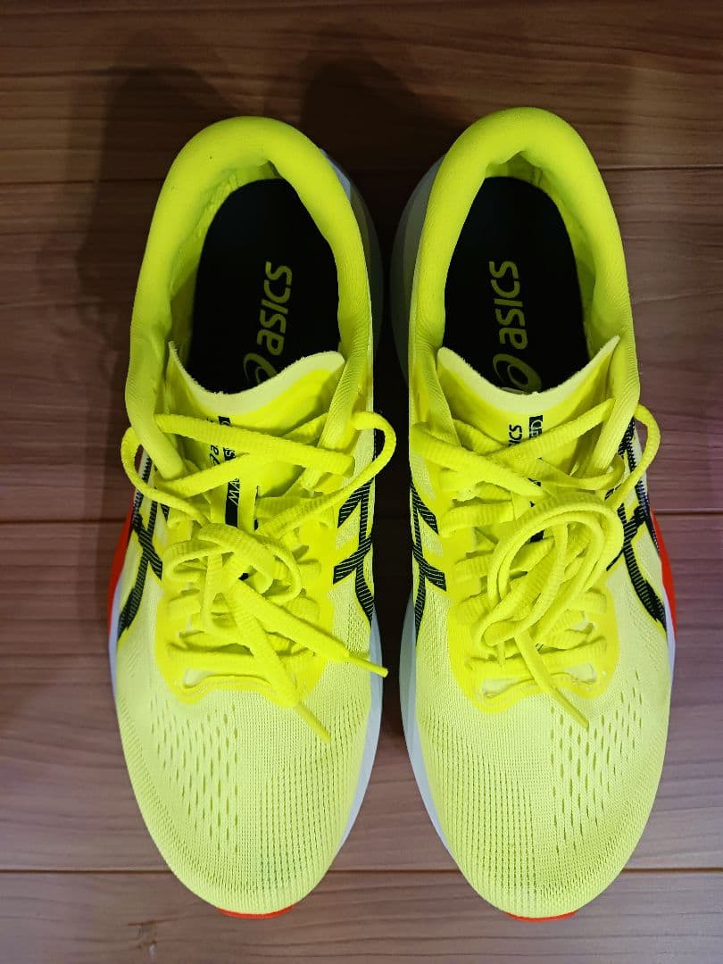 ASICS マジックスピード4 26cm セーフティイエロー 箱あり 美品