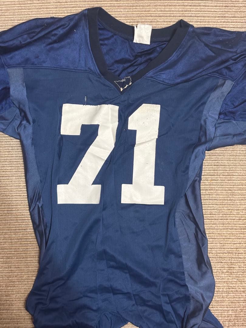 2/7までにコメント頂ければ500円値引きします アメリカンフットボールメッシュ