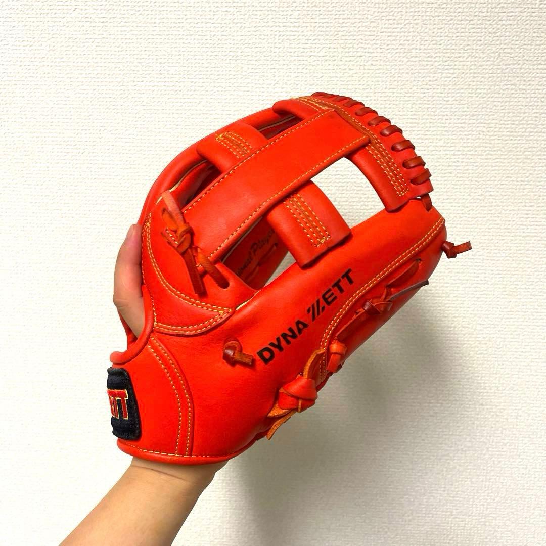 204 ZETT 極美品 即戦力 軟式 内野手用グローブ