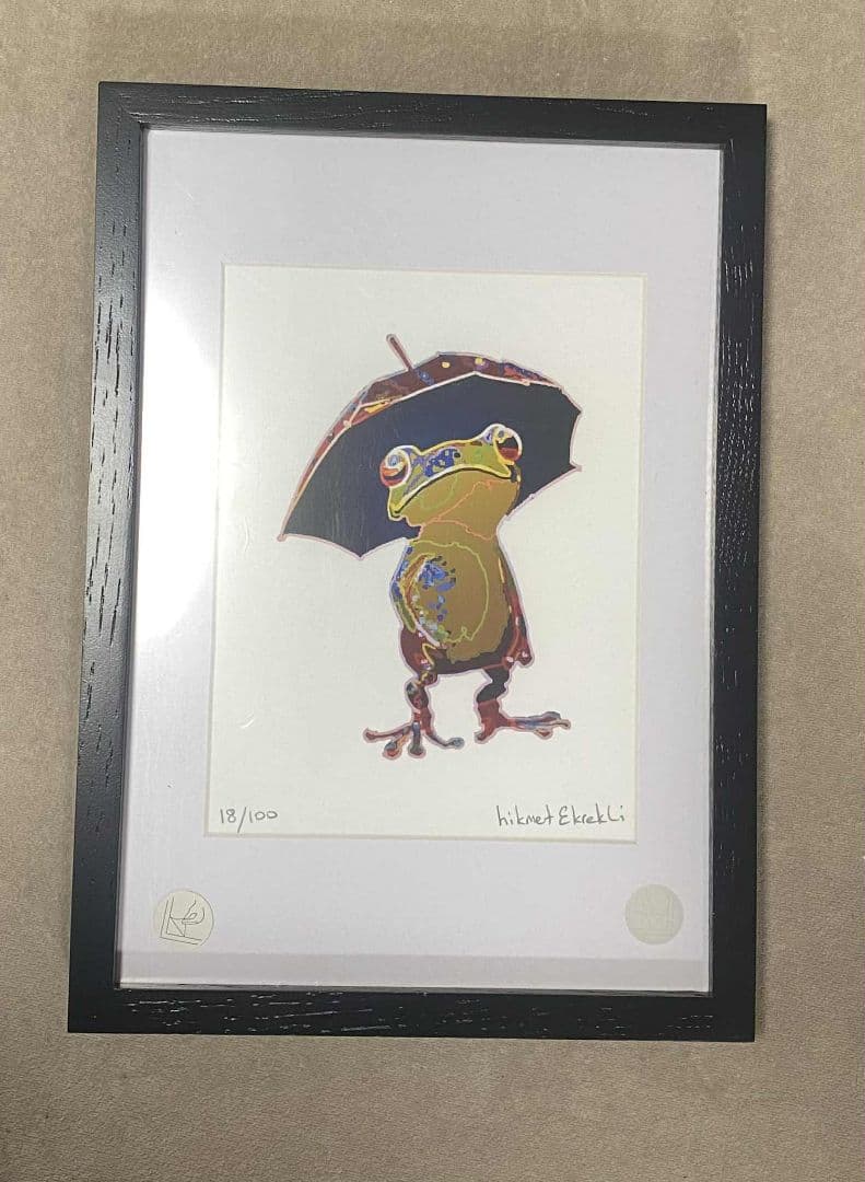 リトグラフィ 作品サイズ:170 フレームサイズ:254*202