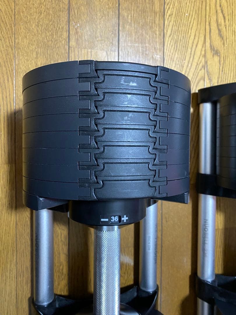 ダンベル フレックスベル2kg刻み 36kg可変式ダンベル　筋トレ 【②/ ②】