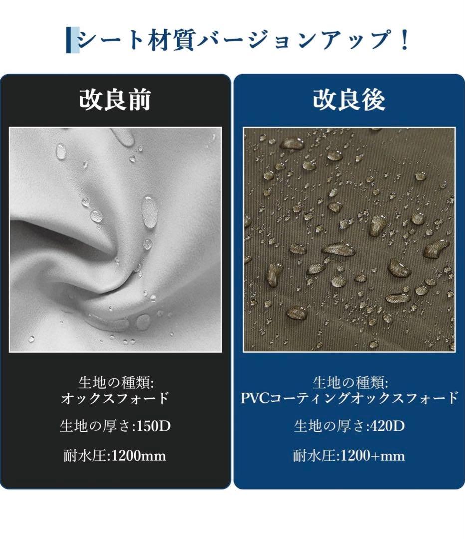 サイクルハウス ガレージ 420D 防水 1台用~2台用 サイクルポート バイク