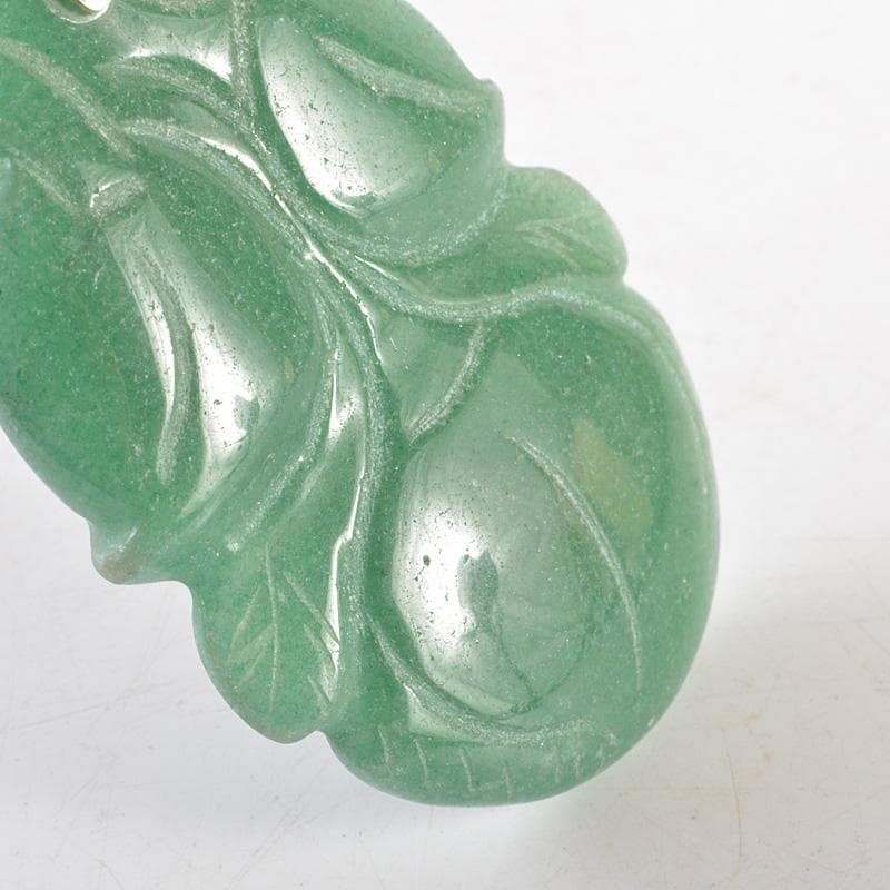 中国　玉石翡翠玉彫刻　ペンダントトップ　根付　リング　3点　V　R6113