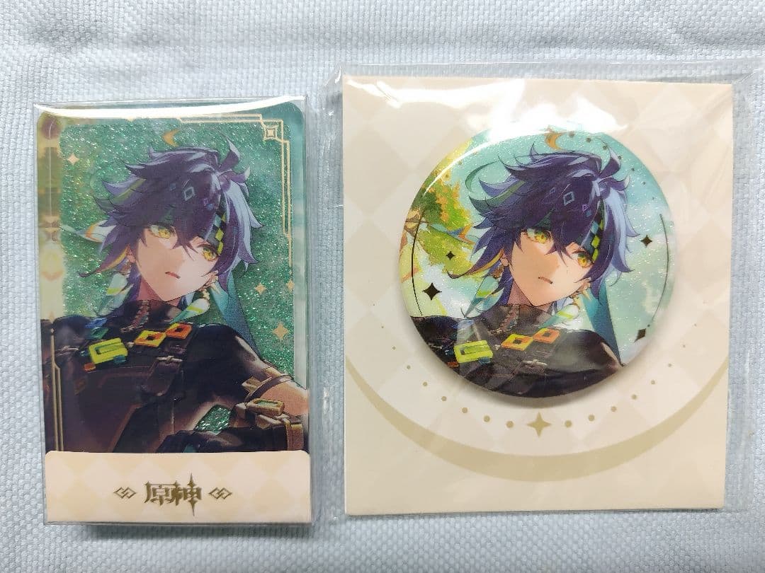 原神 キィニチ　缶バッジ+アクリルコロッタセット
