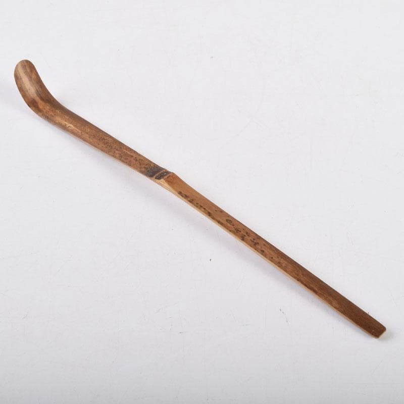 茶道具　海野宗泰作　茶杓　銘高砂　前大徳　前田宗源書付　共筒共箱　V　9023