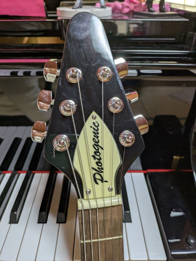 Photogenic エレキギター フライングV ブラック　フォトジェニック