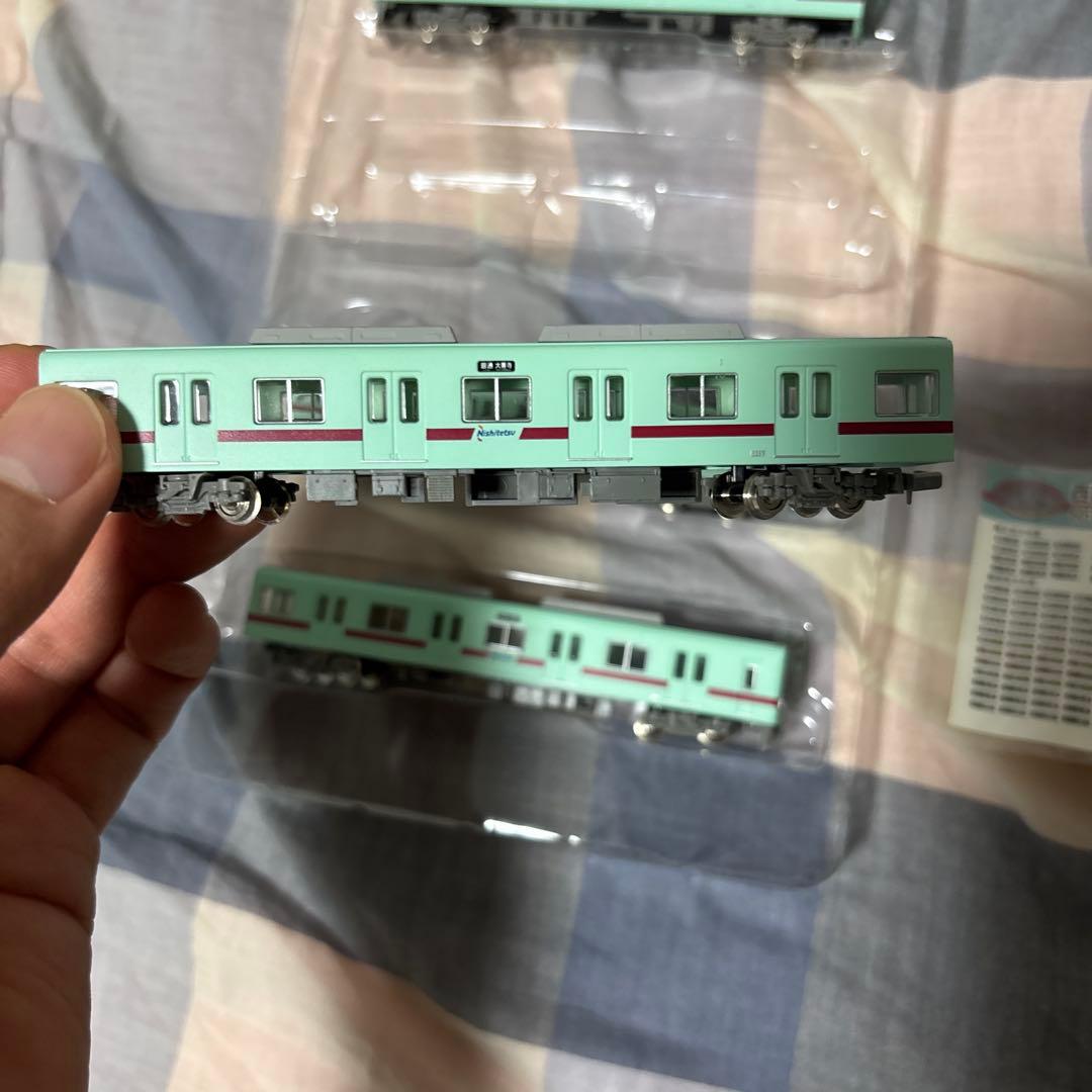 トミーテック　西鉄6050形　更新車　4両セット　N化済み