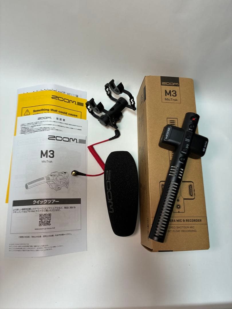 ZOOM M3 Mic Trak 32bitフロート