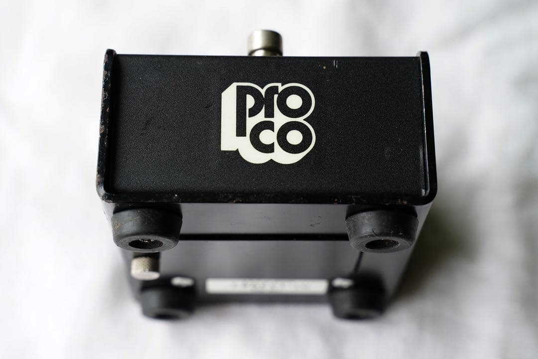 最初期 銀ネジ リベット付き 89年製 Proco RAT2