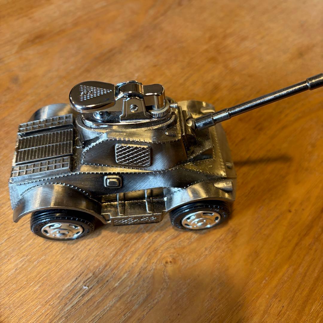 SALADIN MK II 卓上ライター 戦車型 オブジェ メタル製 インテリア