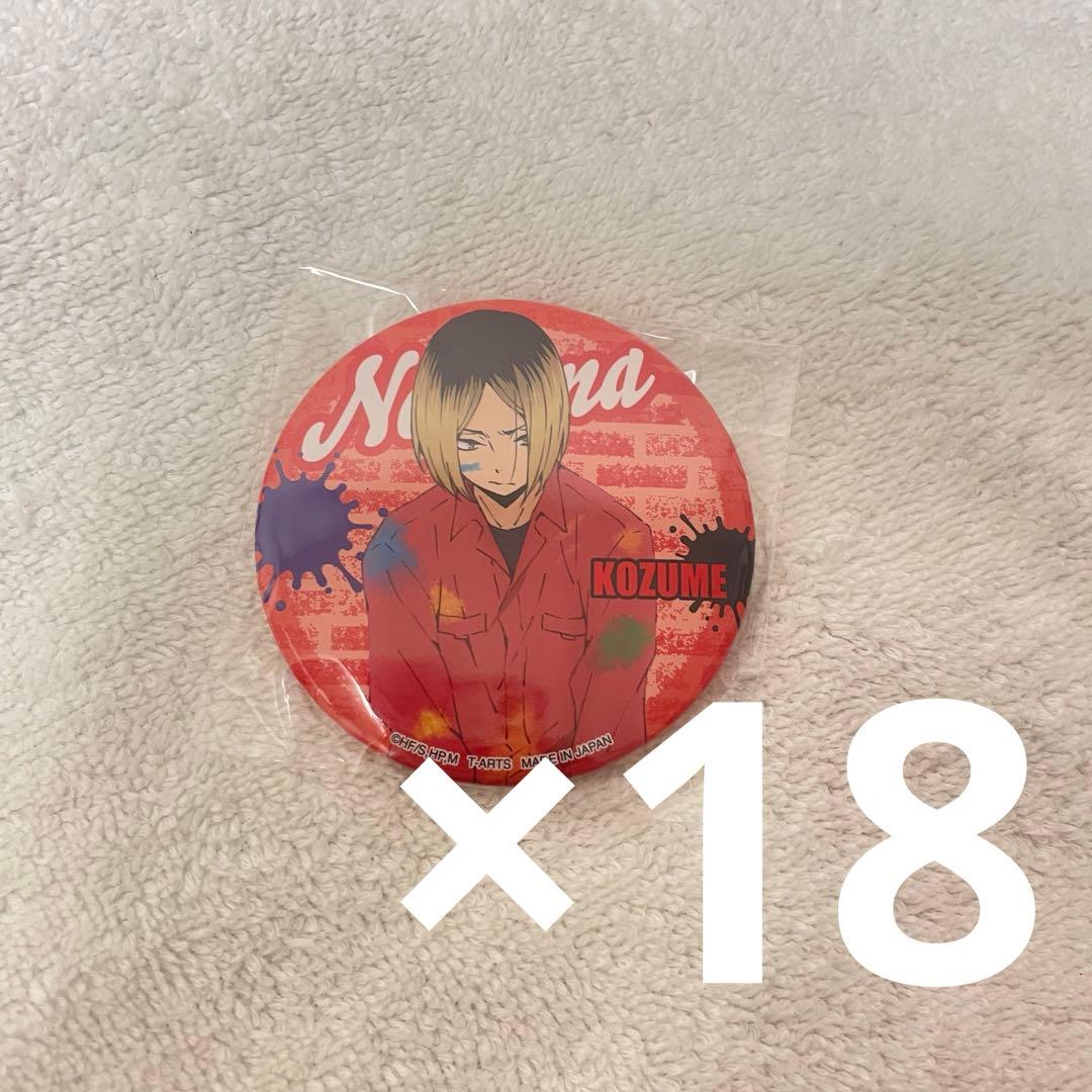 孤爪研磨 ペイントスーツ 缶バッジ 18点セット