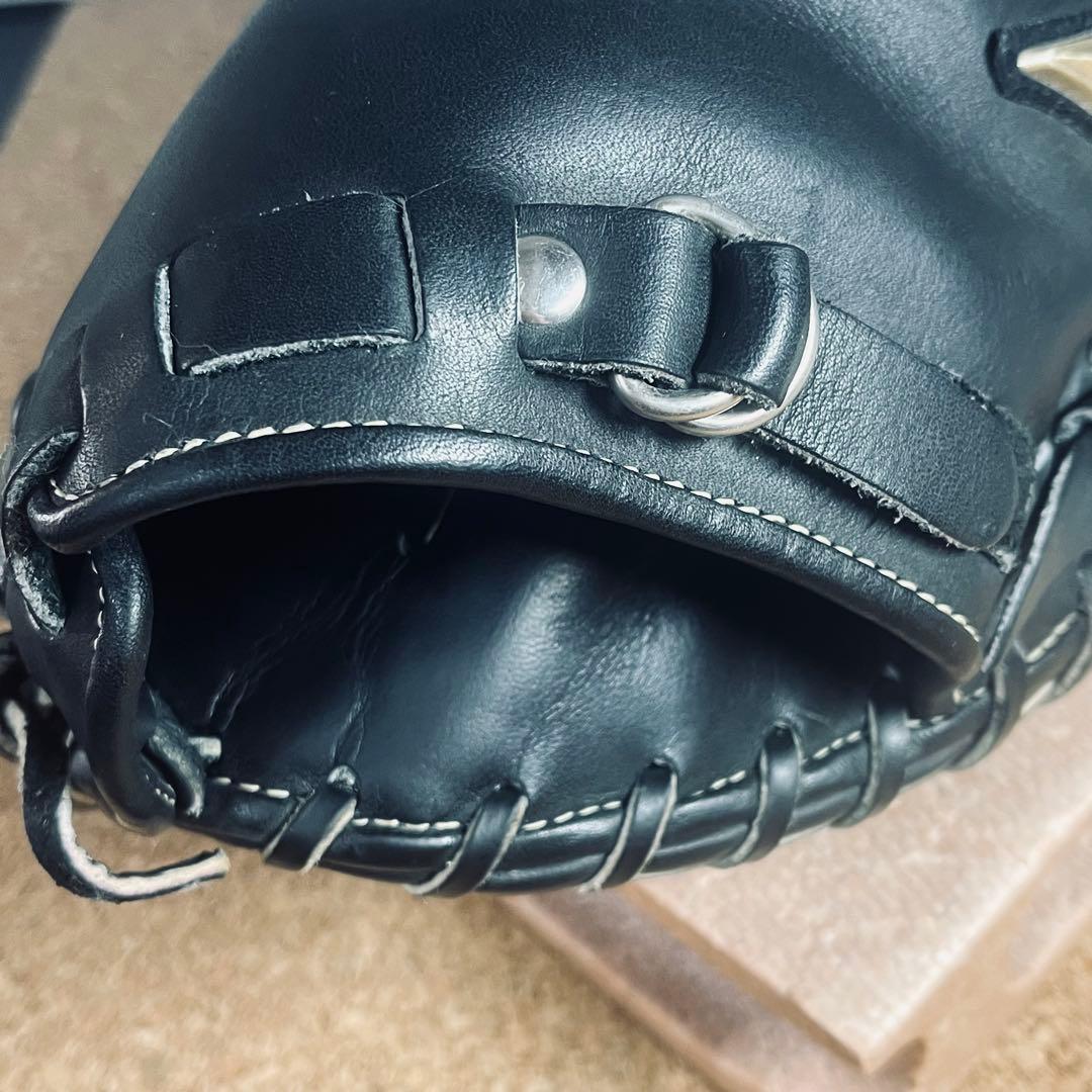 MIZUNOグローバルエリート軟式野球捕手用ミット一般.大人／ブラック