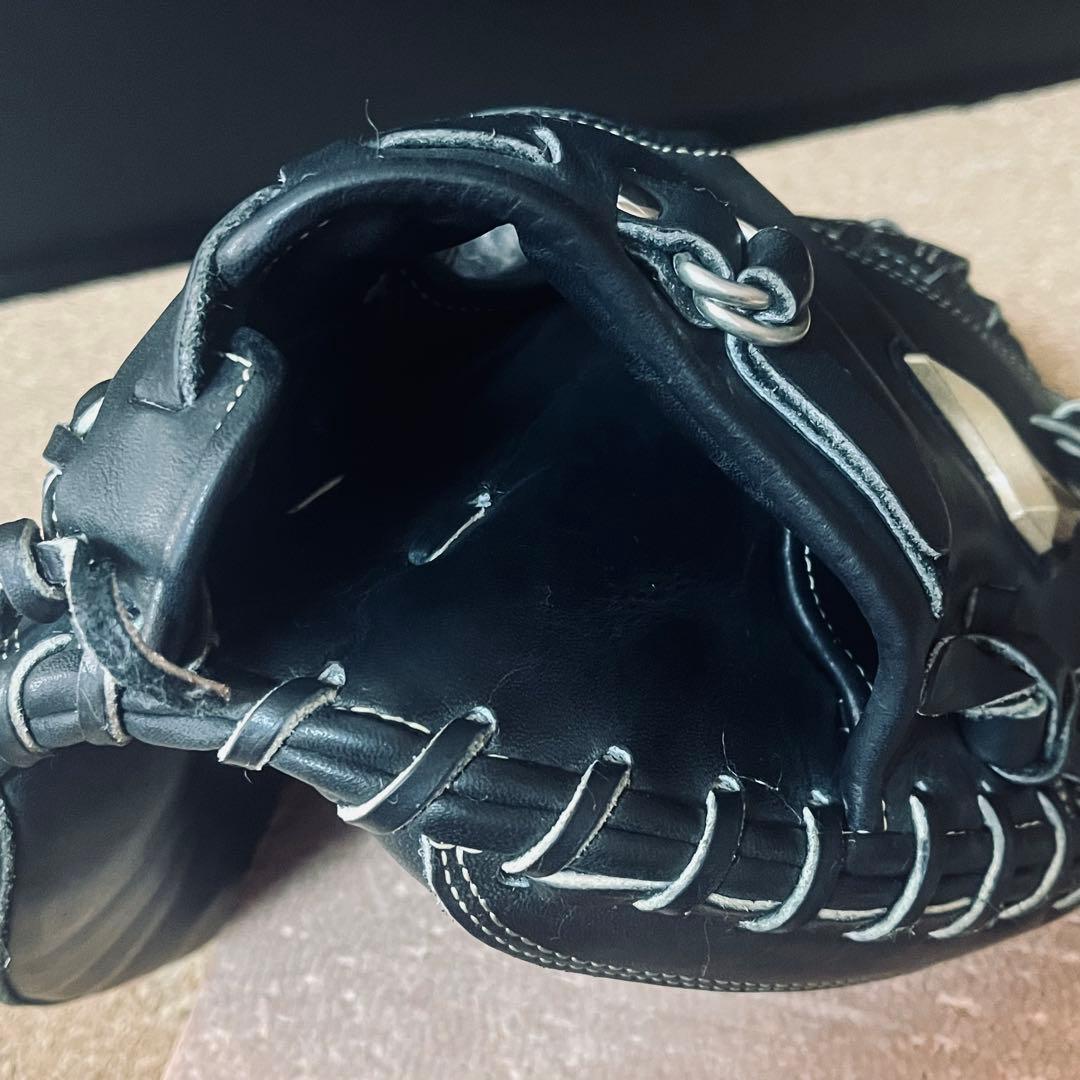 MIZUNOグローバルエリート軟式野球捕手用ミット一般.大人／ブラック