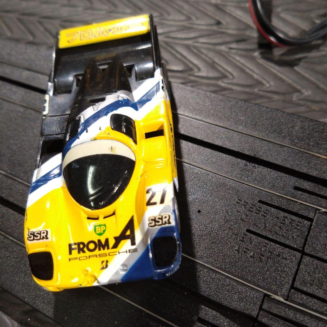 タイコTYCO スロットカー　 ポルシェ962Cウイニングラン 別途2台付き