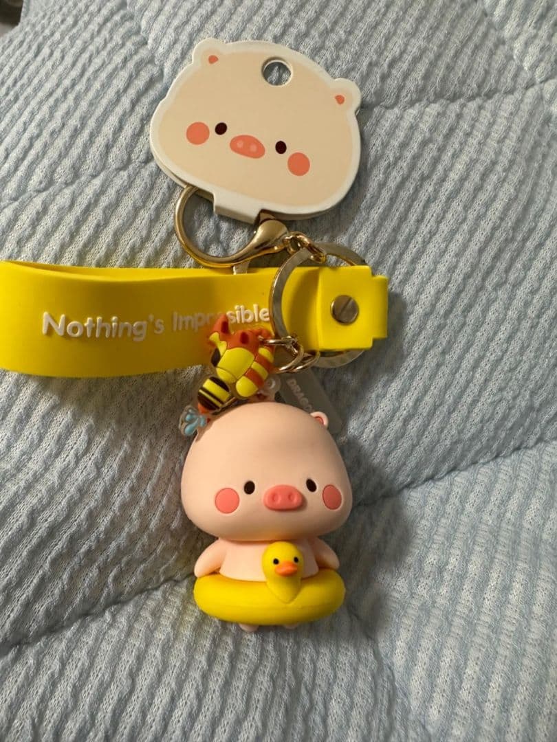 豚キャラクター キーホルダー